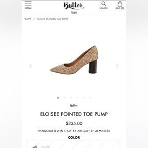 Butter Eloise Pointed Toe Pump